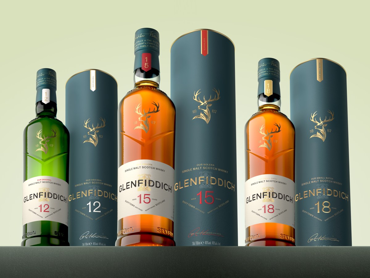 Glenfiddich unveils packaging&nbsp;refresh