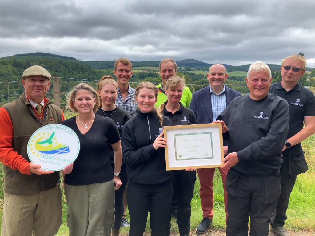 The Macallan secures Wildlife Estates Scotland&nbsp;accreditation