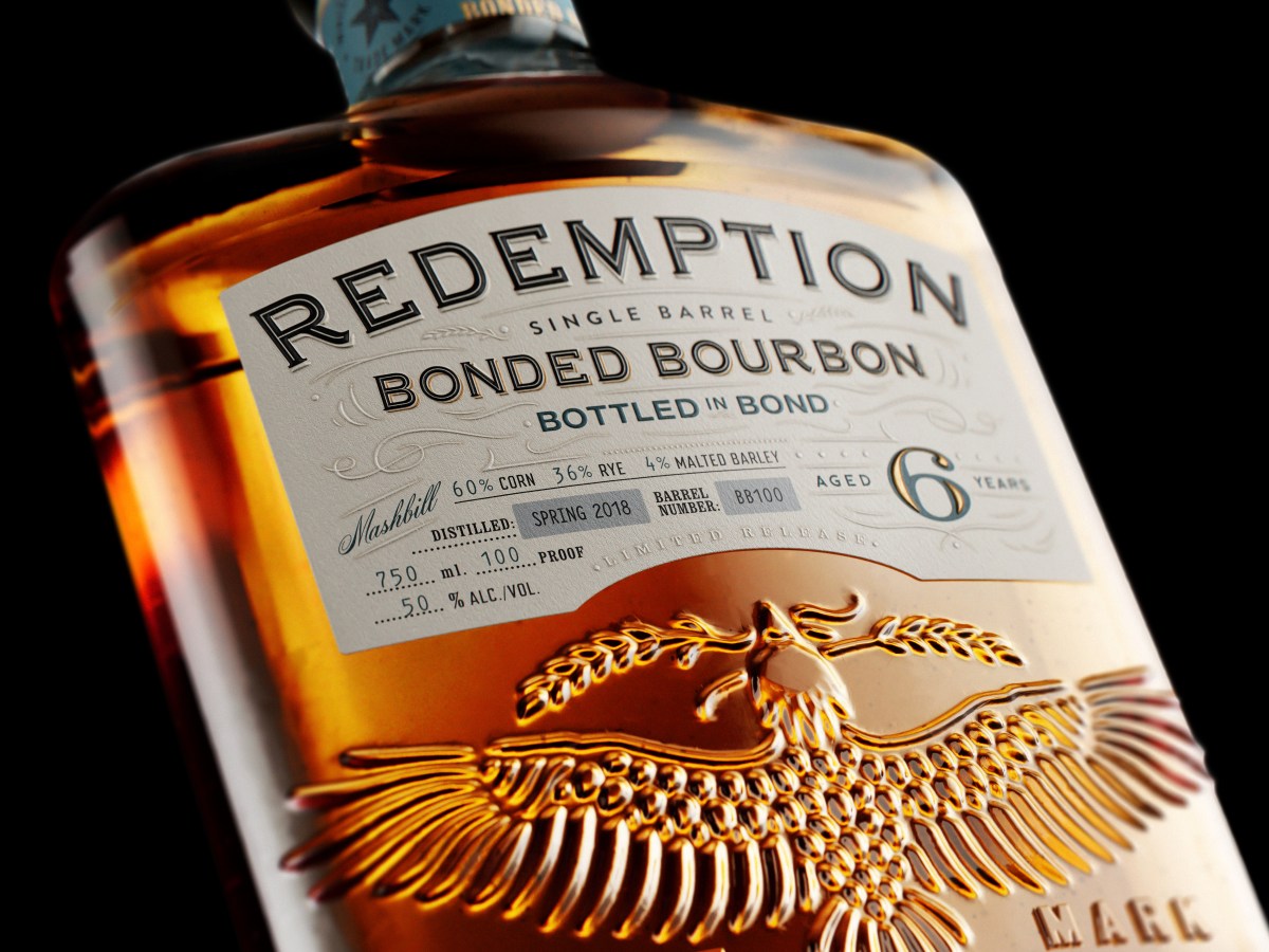 Redemption Whiskey launches its first Bottled-in-Bond&nbsp;Bourbon
