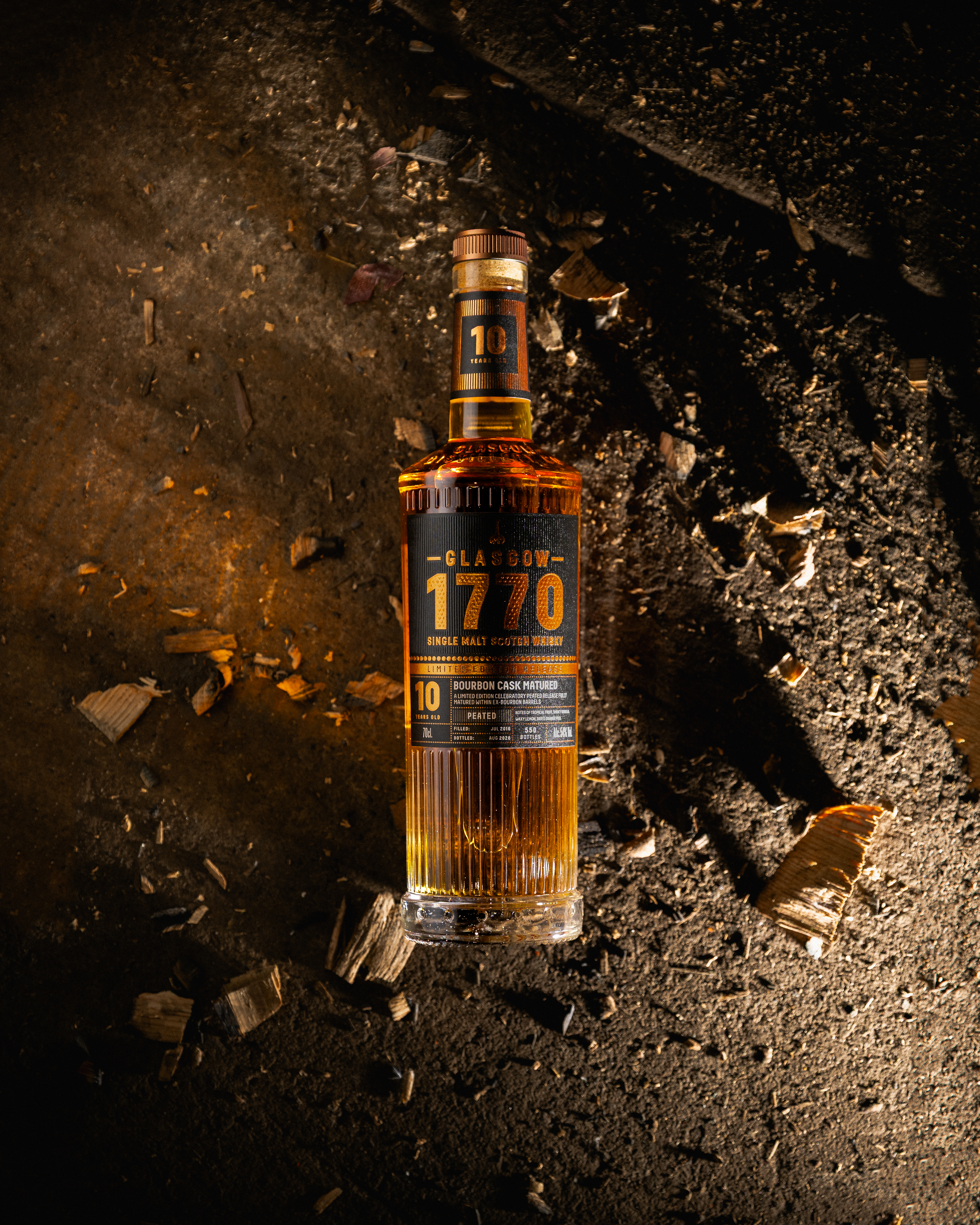 The Glasgow Distillery launches its first 10 Year Old peated