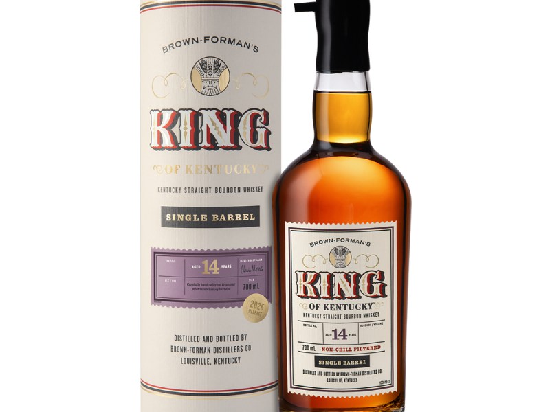 King of Kentucky launches new single barrel&nbsp;release